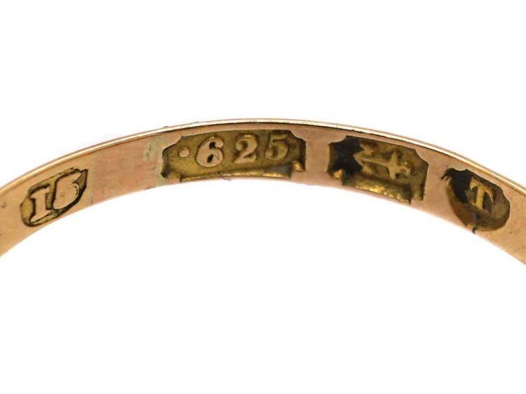 Victorian 15ct Gold Dearest Ring