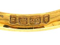 Retro 22ct Gold Wedding Ring Assayed in 1941