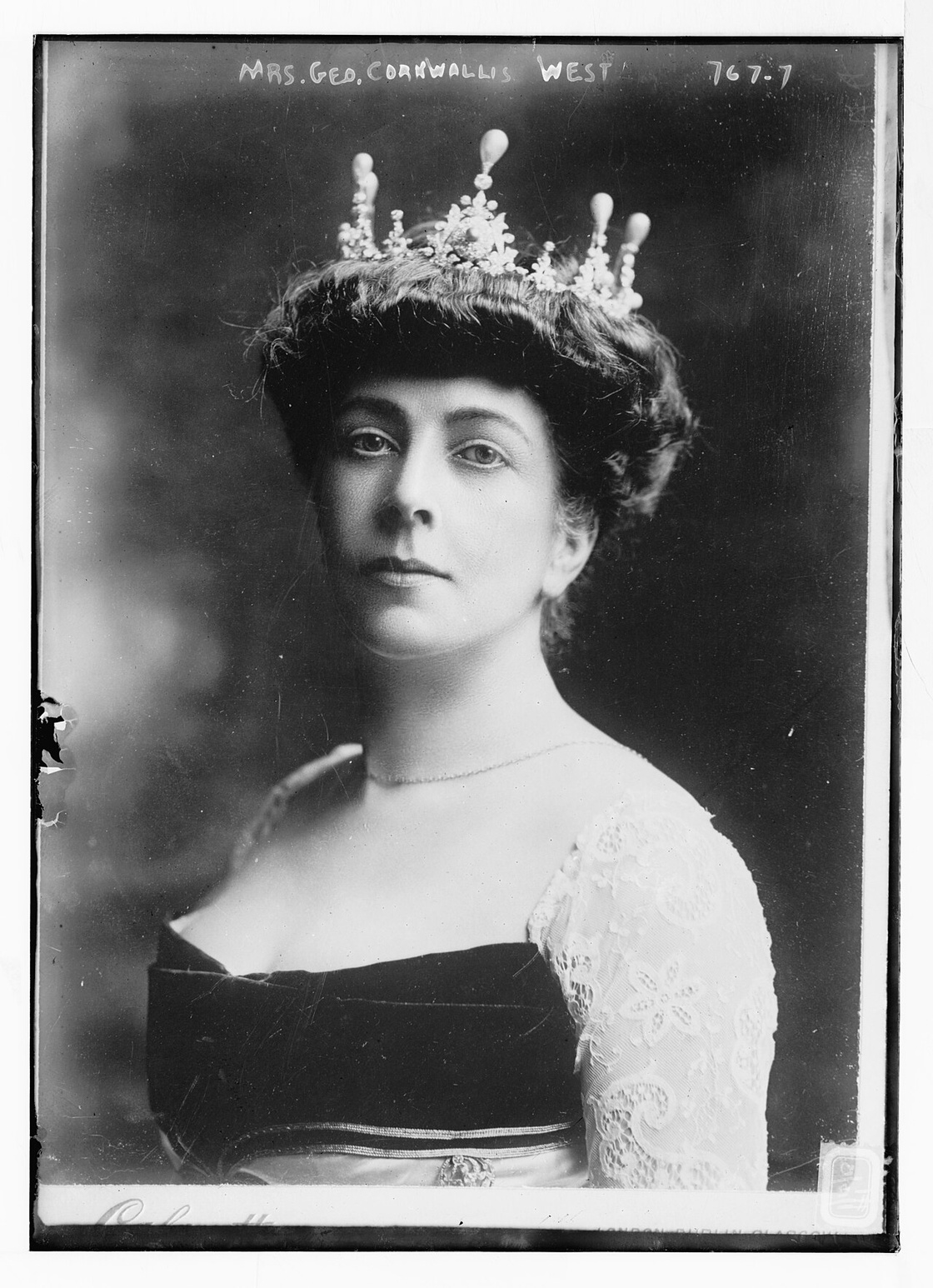 Mrs George Cornwallis-West, formerly Lady Randolph Churchill